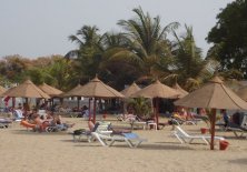 Banjul Beach in The Gambia, West Africa