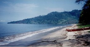 Pantai Pandan, Sibolga, Sumatra, Indonesia