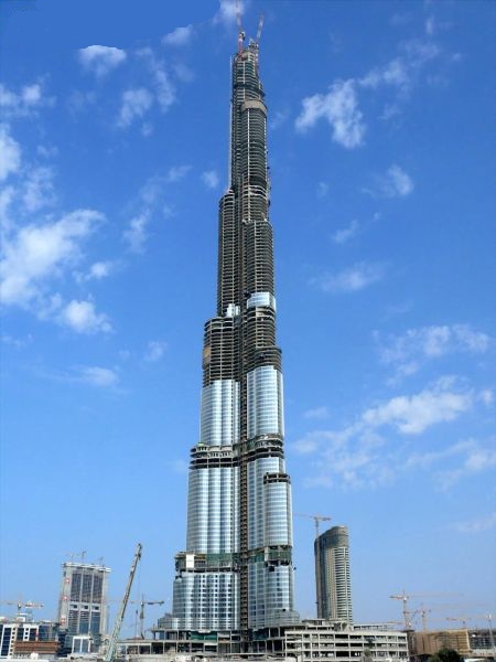 Burj Dubai / Burj Khalifa in United Arab Emirates ( UAE )