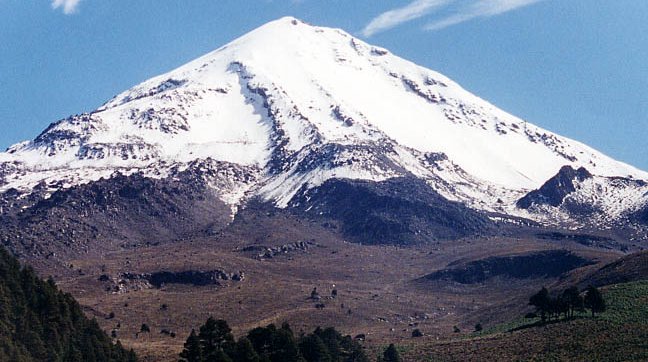 Pico de Orizaba ( Citlaltepetl ) - 5610 metres - highest mountain in Mexico 