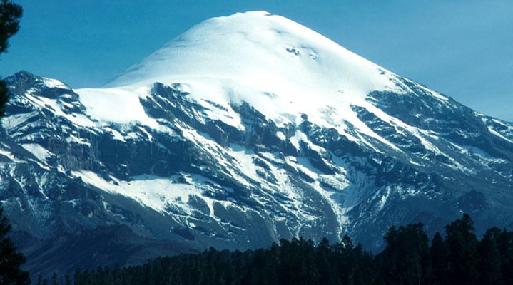 Pico de Orizaba ( Citlaltepetl - " Star Mountain " ) - 5610 metres - highest mountain in Mexico - a dormant volcano and the third highest peak in North America