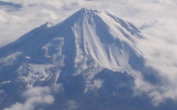 Popocatapetl - 5452 metres - second highest mountain in Mexico