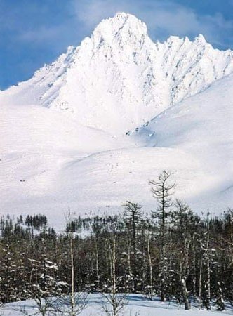 Mount Sabliya in the Urals of Russia