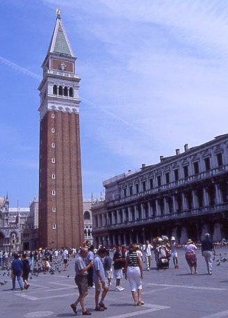 St. Marks Square in Venice in Italy