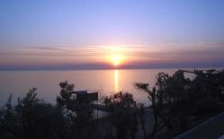 Sunsets on the Black Sea in the Crimea in Ukraine