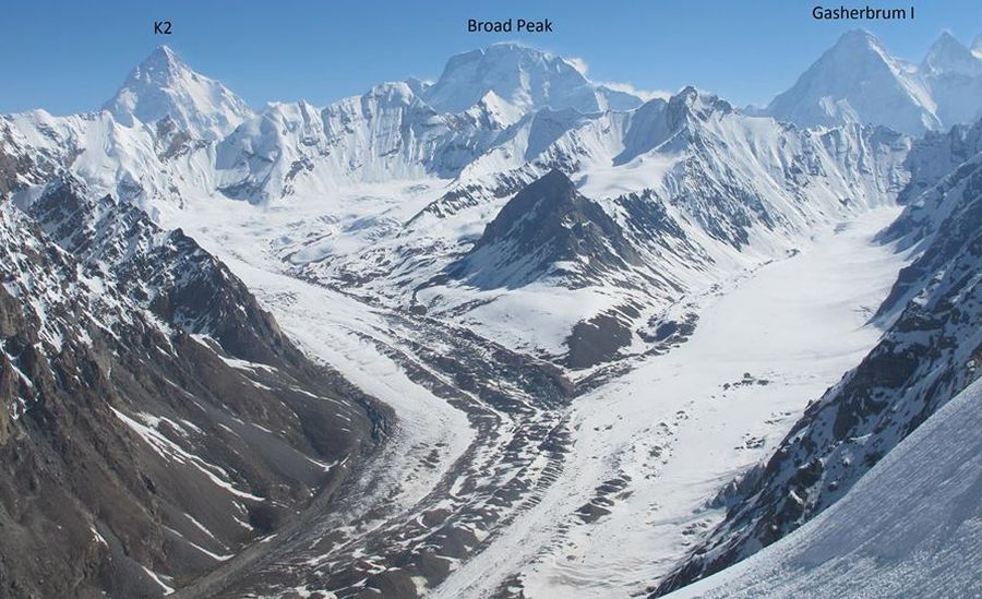 K2, Broad Peak and Gasherbrum