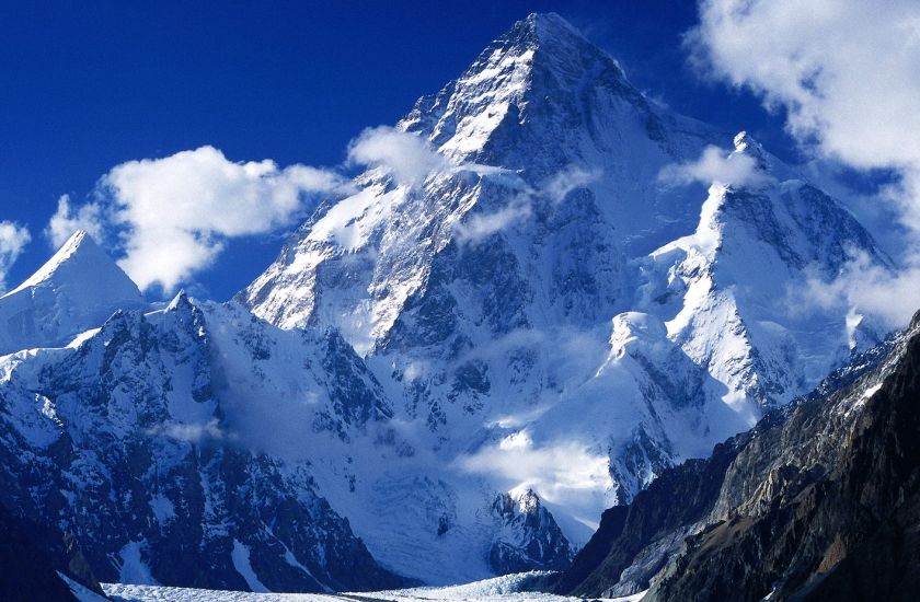 K2 in the Karakorum Region of Pakistan - the world's second highest mountain