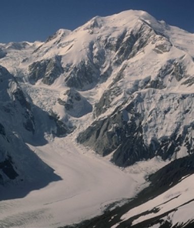 Denali ( Mount Mckinley ) in Alaska - the highest mountain in North America
