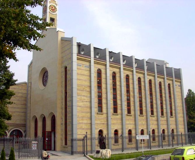 Saint Joseph Cathedral in Sofia in Bulgaria