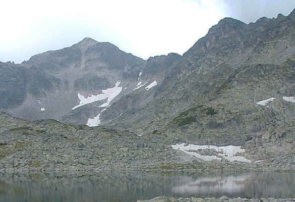 Mt. Moussalla ( Musala ) in Bulgaria