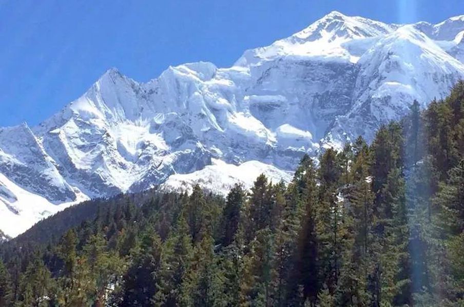 Annapurna III above Manang Valley