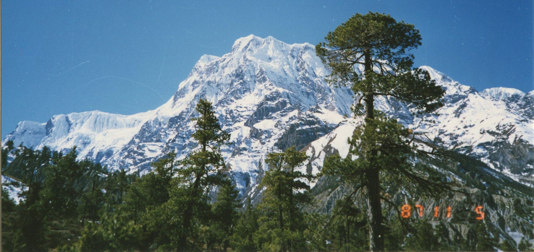 Annapurna III from Manang Valley