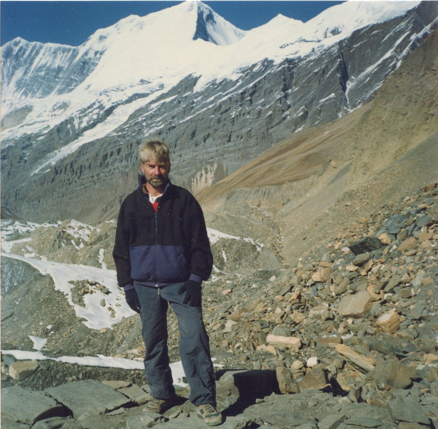 Self at Base Camp for Mount Dhaulagiri