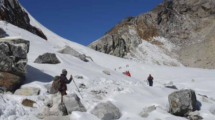 Ascent to Cho La