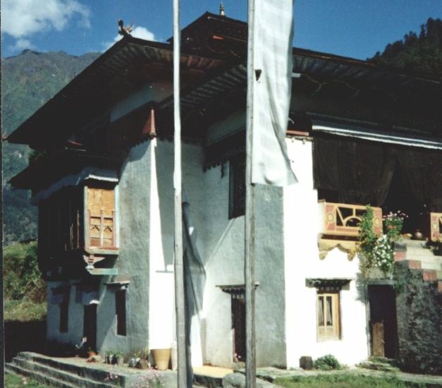 Bakong Gompa ( Bakang / Bakhang / Bakangghyang / Bhakhani ) in the Helambu District