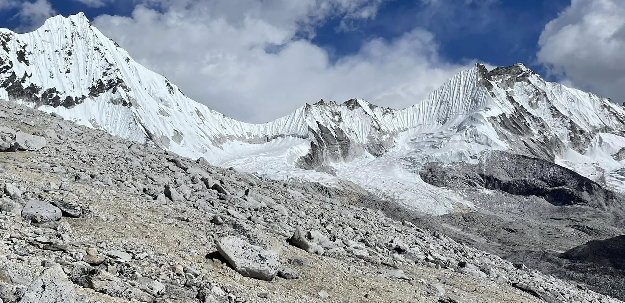 Mingbo La above Nare Glacier