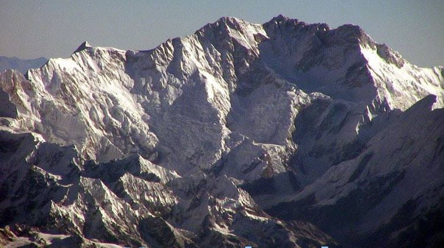 Mount Kangchenjunga from Pang Pema on the North Side