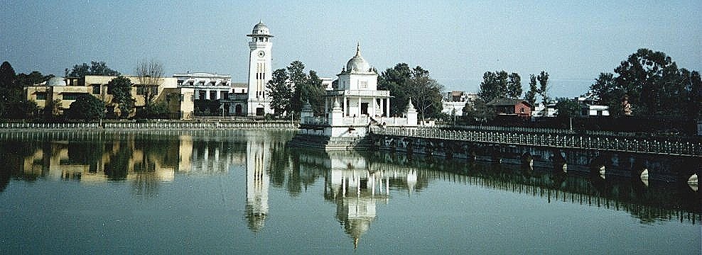 Rani Pokhari and Clock Tower in Kathmandu