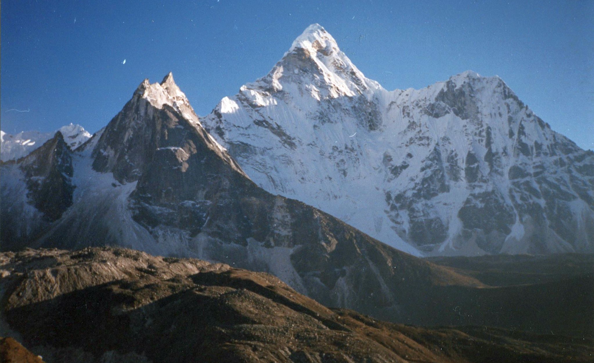 Ama Dablam above the Chhukung Valley