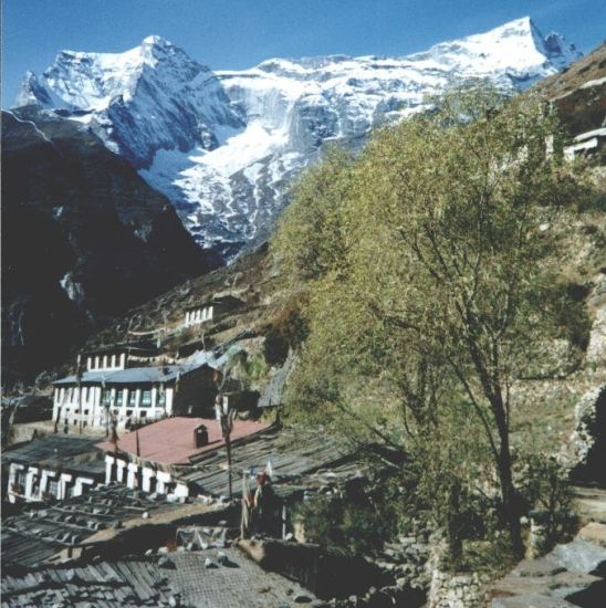 Mt.Kwande Ri from Namche Bazaar