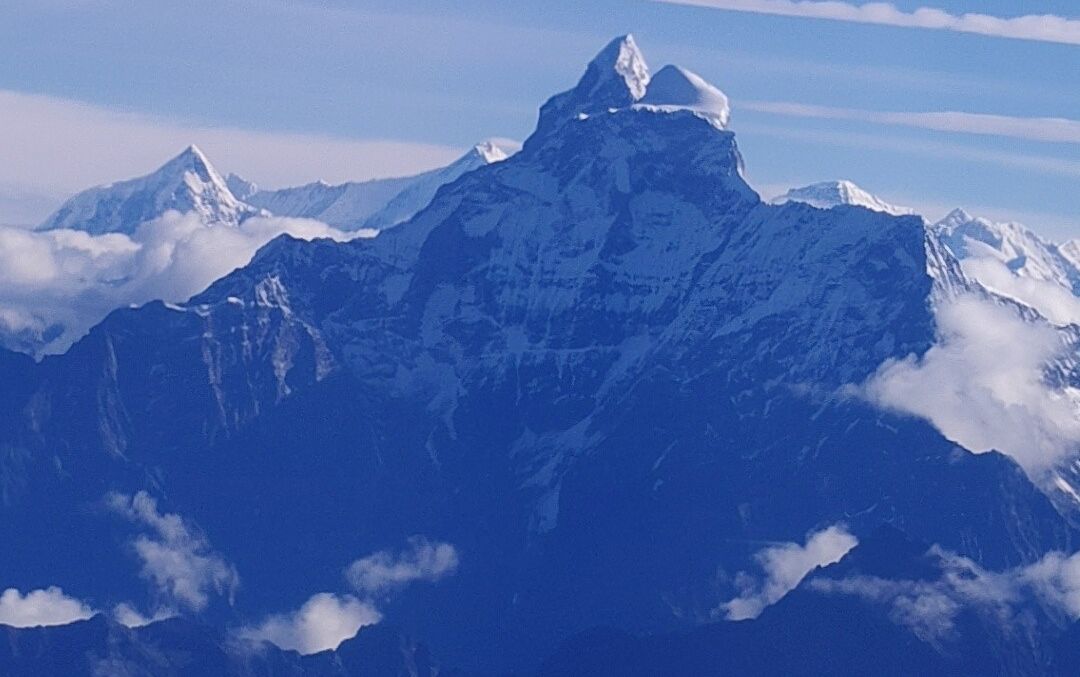 Mt.Gauri Shankar above Rolwaling Valley