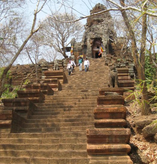 Wat Banan near Battambang in NW Cambodia