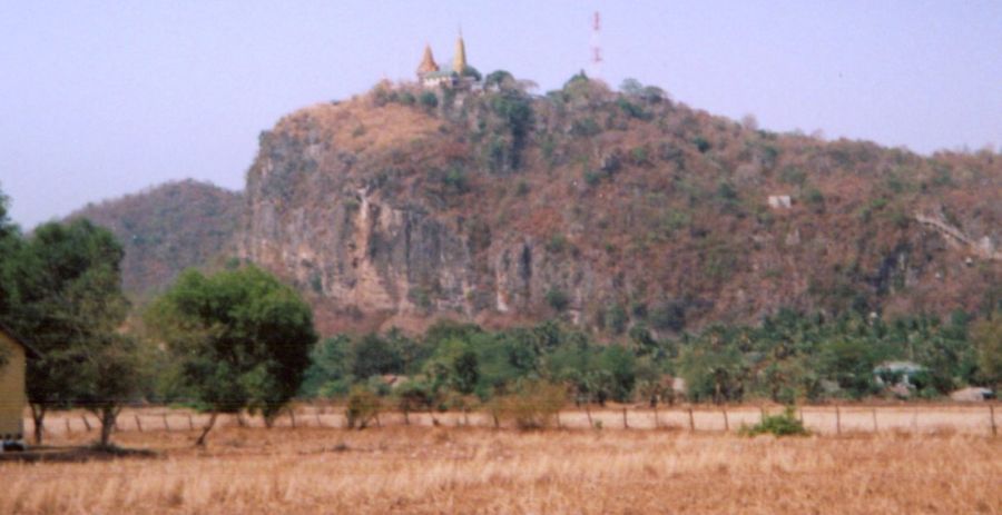 Phnom Sampeau near Battambang in NW Cambodia