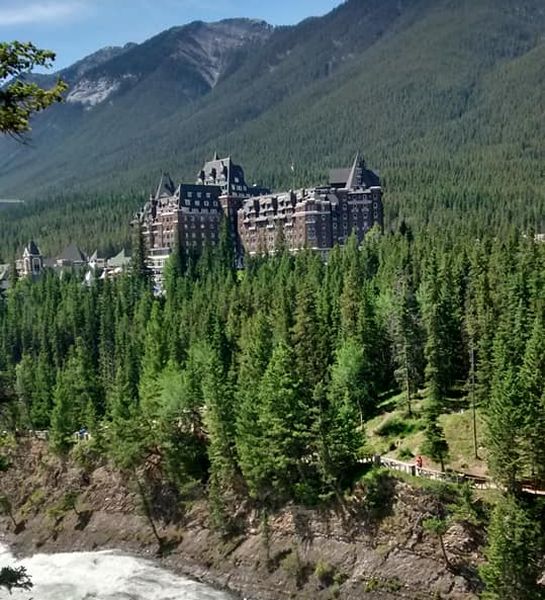 Banff Springs Hotel in Banff National Park, Alberta, Canada