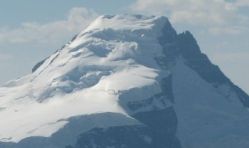 Mount Colombia in Rocky Mountains of Canada