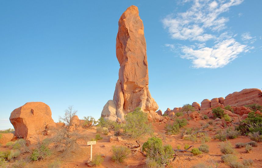 Dark Angel in Arches National Park