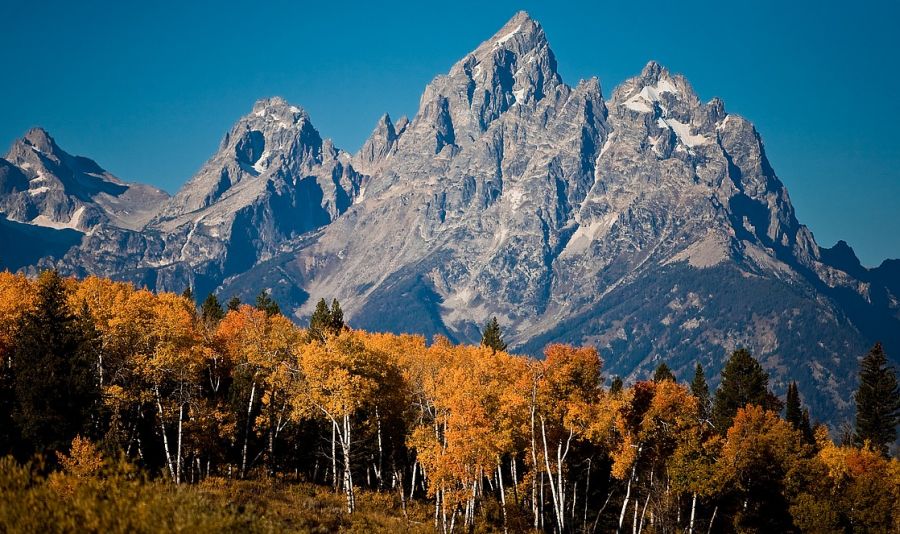 Rocky Mountains - Grand Teton in autumn