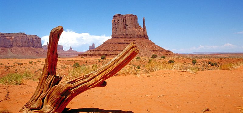 Left-hand Mitten in Monument Valley