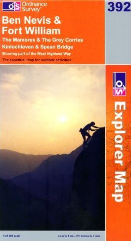 Ben Nevis Map