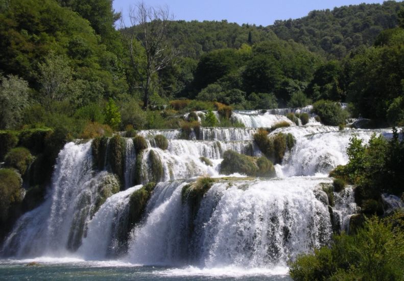 Skradinski Buk Falls in Croatia