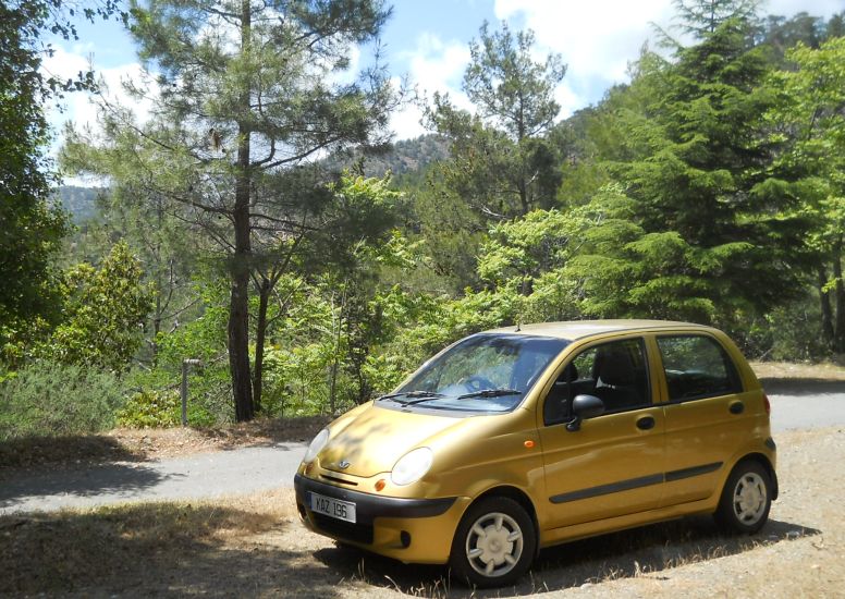 Forested hills of Tylliria at Stavros tis Psokas