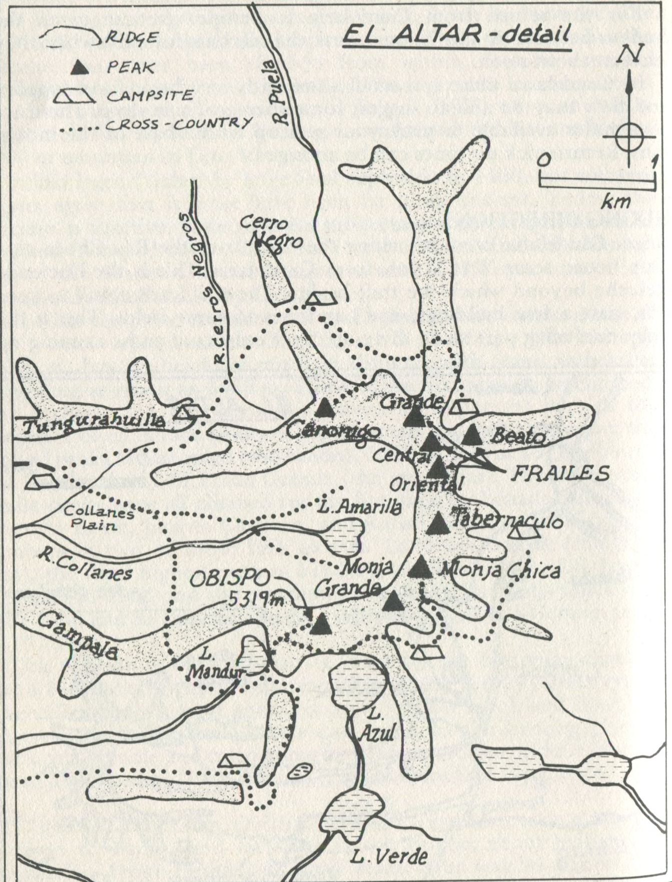 Map of El Altar