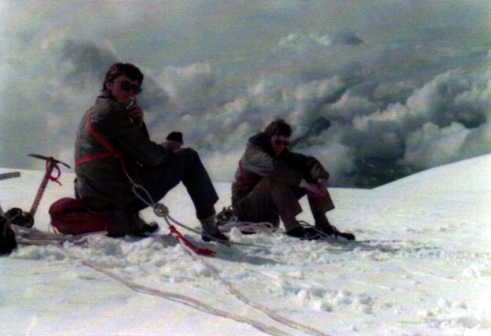 On the Breithorn ( 4164m )