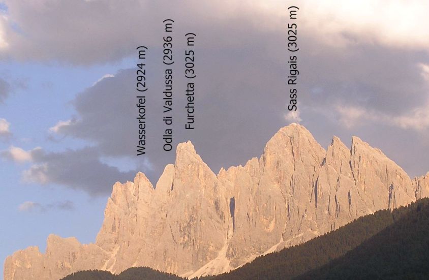 Geislergruppe in the Italian Dolomites