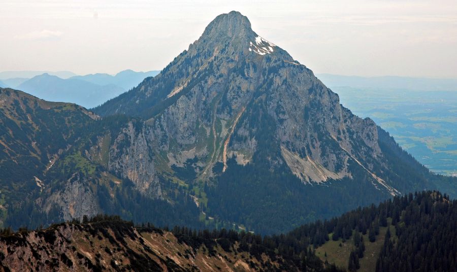 Sauling in the Bavarian Alps of Germany