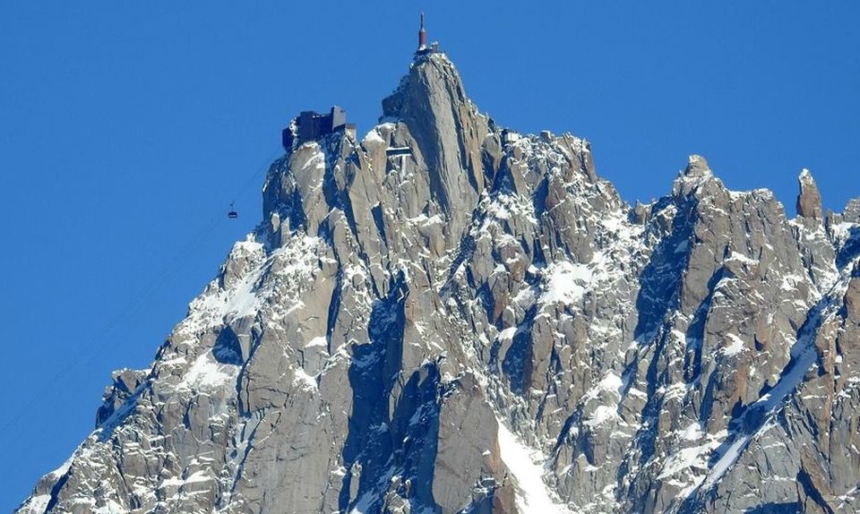 Aiguille du Midi above Chamonix