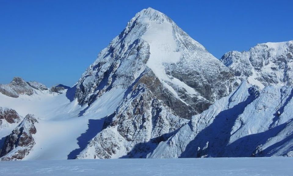 Gran Zebru ( Konig Spitze ) in the Italian Alps