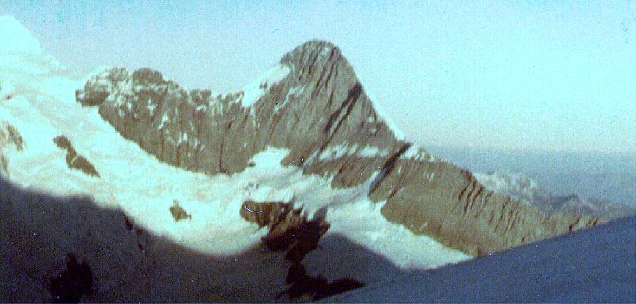 Eiger East Face from Schreckhorn