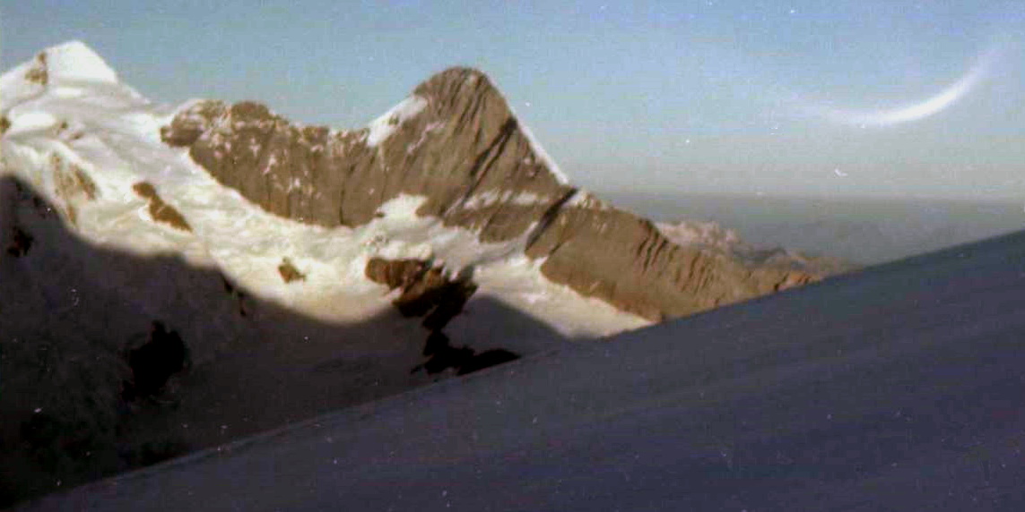 Monch and Eiger from Schreckhorn