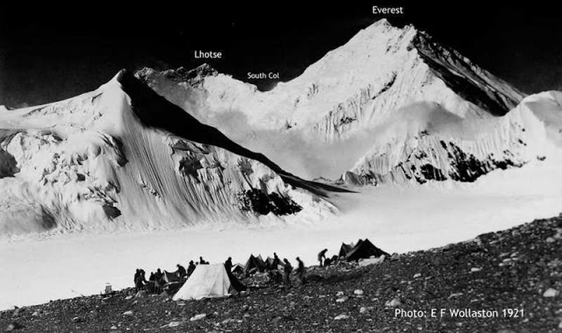 Mallory on Everest