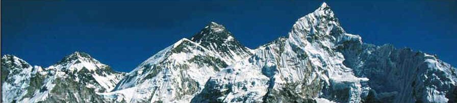 Everest and Nuptse from Kallar Pattar