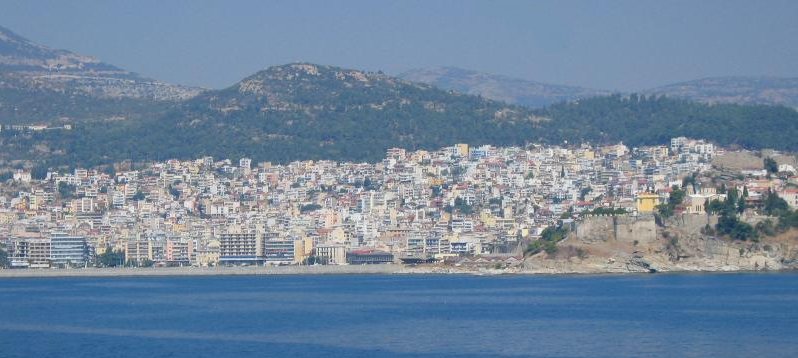 City of Kavala in NE Greece