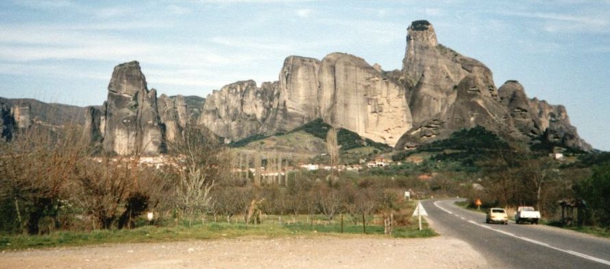 The Meteora in Northern Greece - location for James Bond 007 movie "For Your Eyes Only"