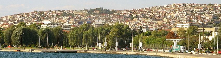 Waterfront at Thessaloniki in NE Greece
