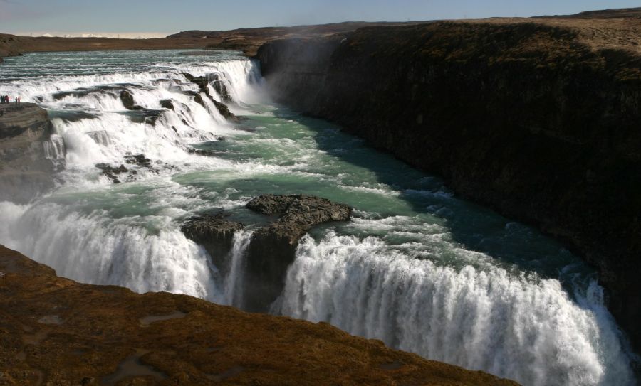 Gullfoss Waterfall in Iceland