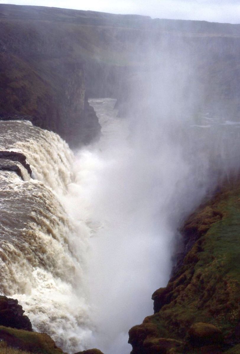 Gullfoss Waterfall in Iceland